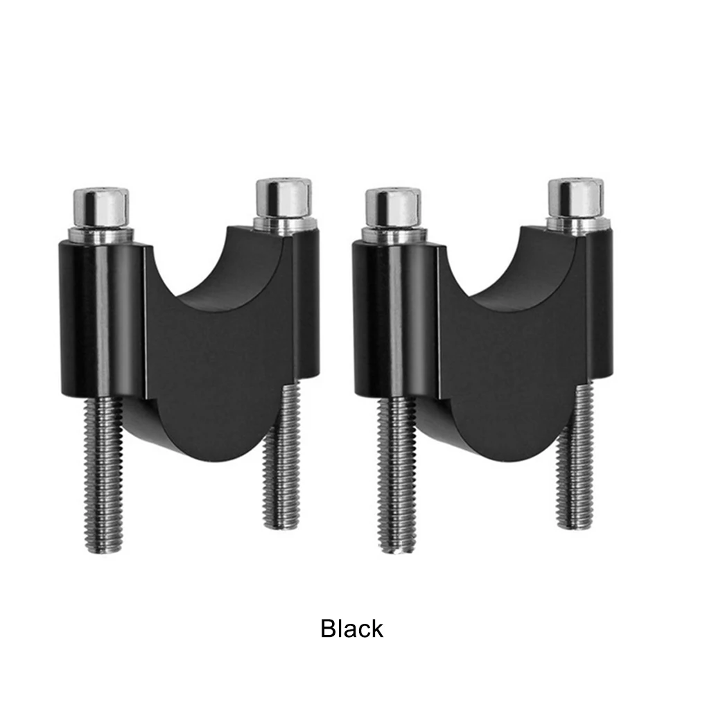 Convenient Installation Of Motorcycle HandleBar Adaptor Making Comfortable To Ride And Reducing black 22mm