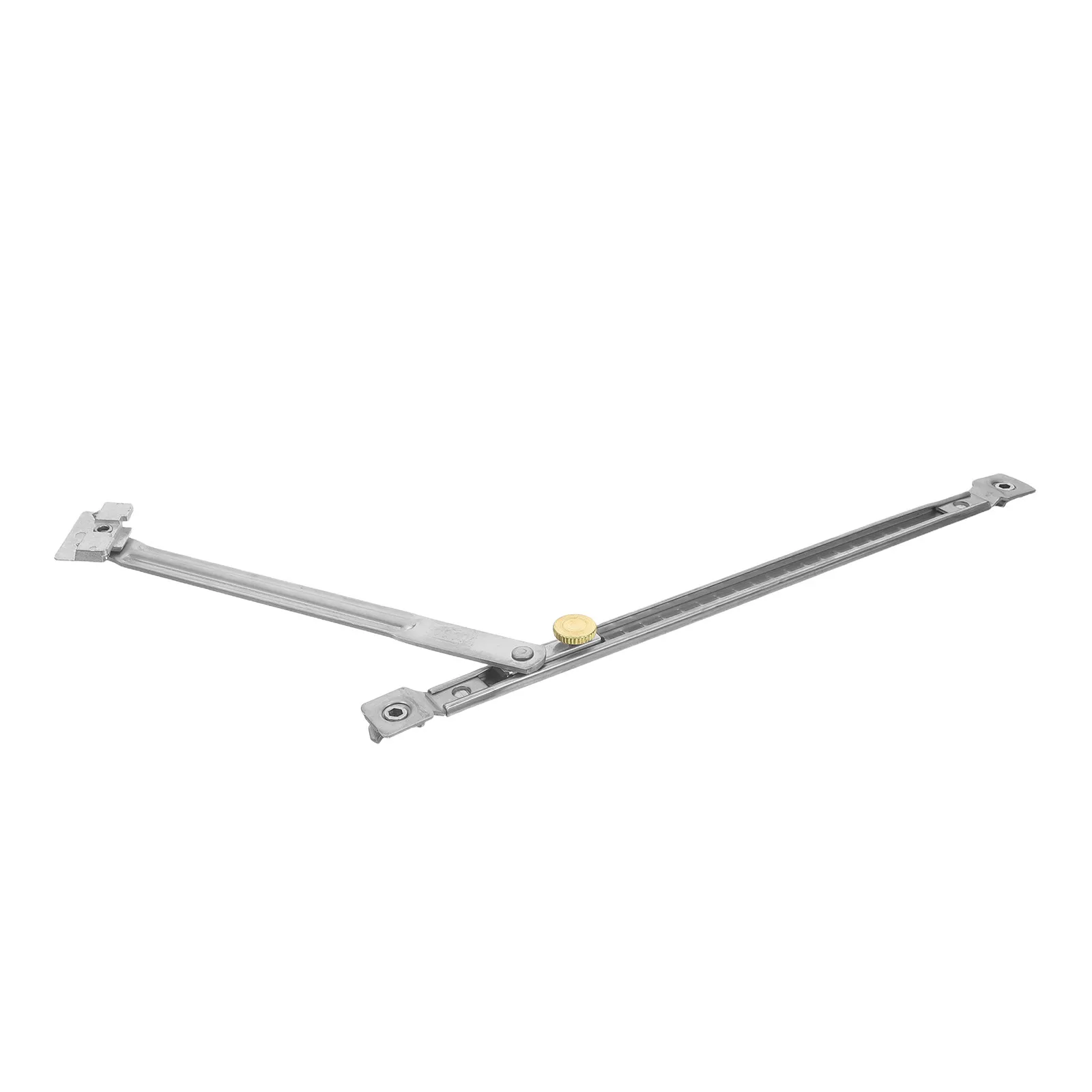 Casement Window Stay European Groove Hinge Adjustable Lock No Drilling Extendable Bar Inward Opening Restrictor