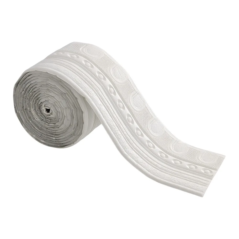 Ceiling Border Beautification Strip Made of Foam Self-Adhesive Decorative Trim for Baseboard Door Frame and Wall Edges