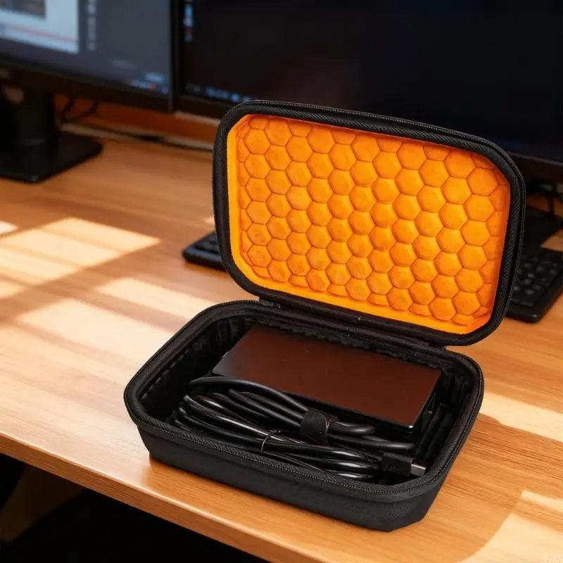 Travel Sleeve For Power Adapters Preventing Damage During Commute Storage 77JC