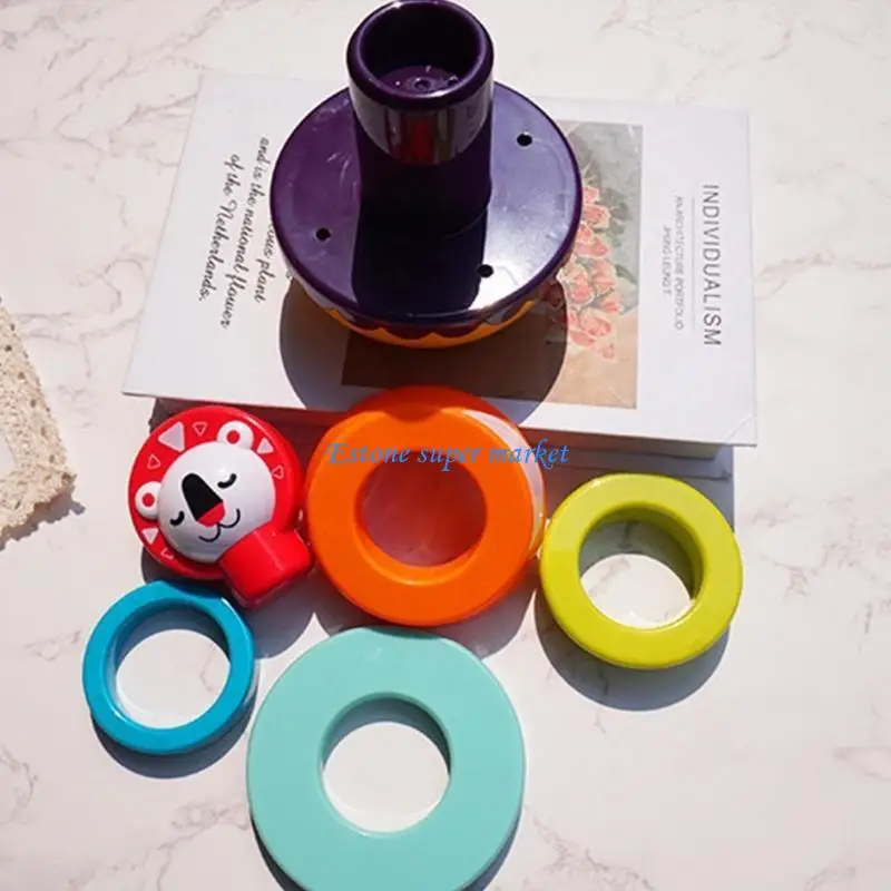 090B Stapelspielzeug, Aktivitätsspielzeug für die frühe Entwicklung, Jenta-Tower, tolles Geschenk für Grundschulkinder