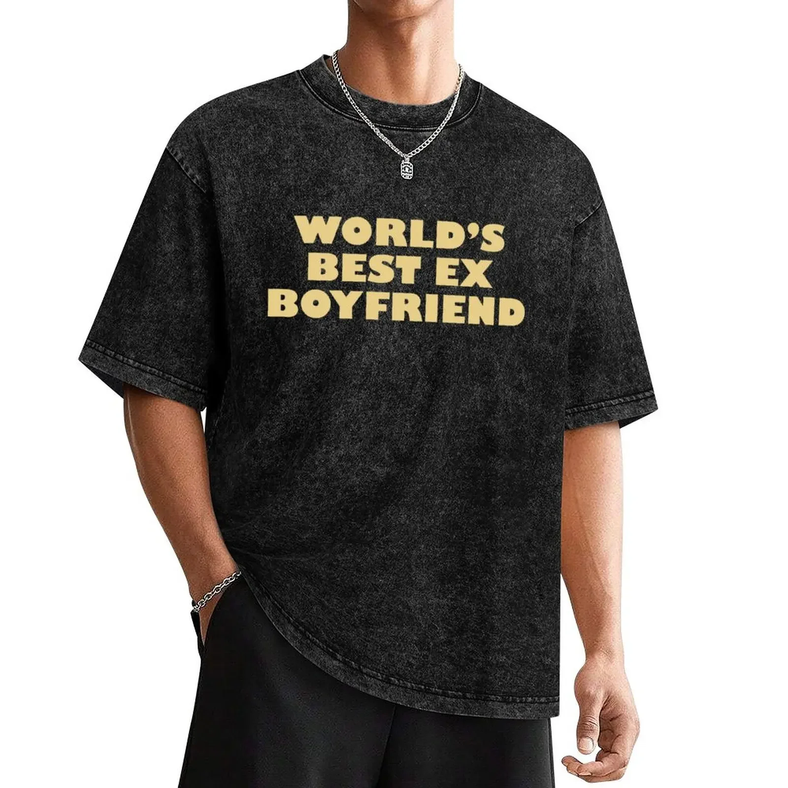 

World's Best Ex Boyfriend T-Shirt cheap stuff quick drying plain white t shirts men