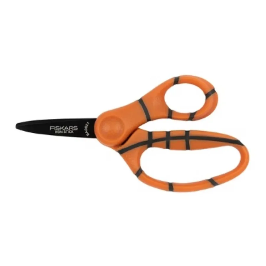 Non-Stick Sports Point Kids' Scissors Basketball， mini scissors ， cute scissors