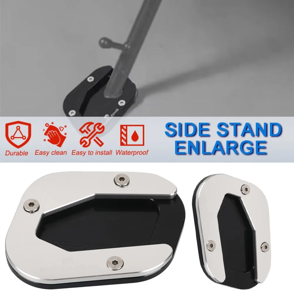 

Motorcycle Side Stand For BMW R1200GS R 1200 GS 2004 - 2010 2011 2012 Enlarger Kickstand Extension Plate Pad GS1200 2005 2006