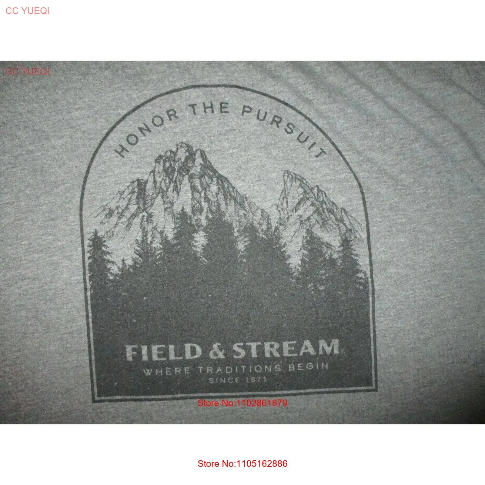 FIELD STREAM MAGAZINE T SHIRT Honor Thy Pursuit Mountain Tree Great Outdoor XL vintage Washed designer clothes Soft Stylish