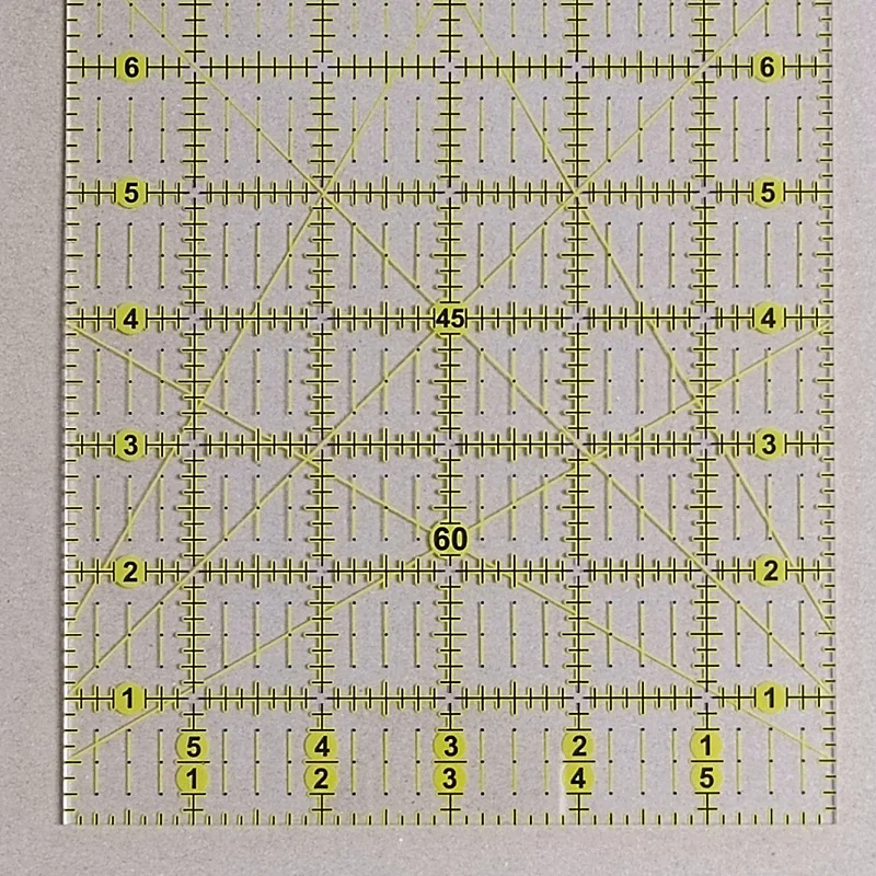 12 Inch Mode Patchwork Acryl Liniaal Naaibenodigdheden Patchwork Quiltsjablonen