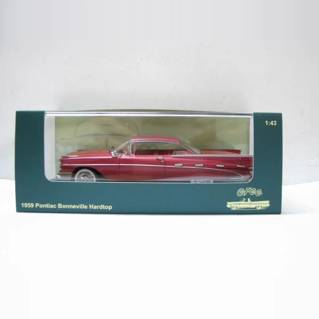 

Литой под давлением масштаб 1:43, GFCC Pontiac Bonneville, твердый сплав, модель автомобиля, Коллекционная игрушка, подарок, сувенир, украшение для дисплея