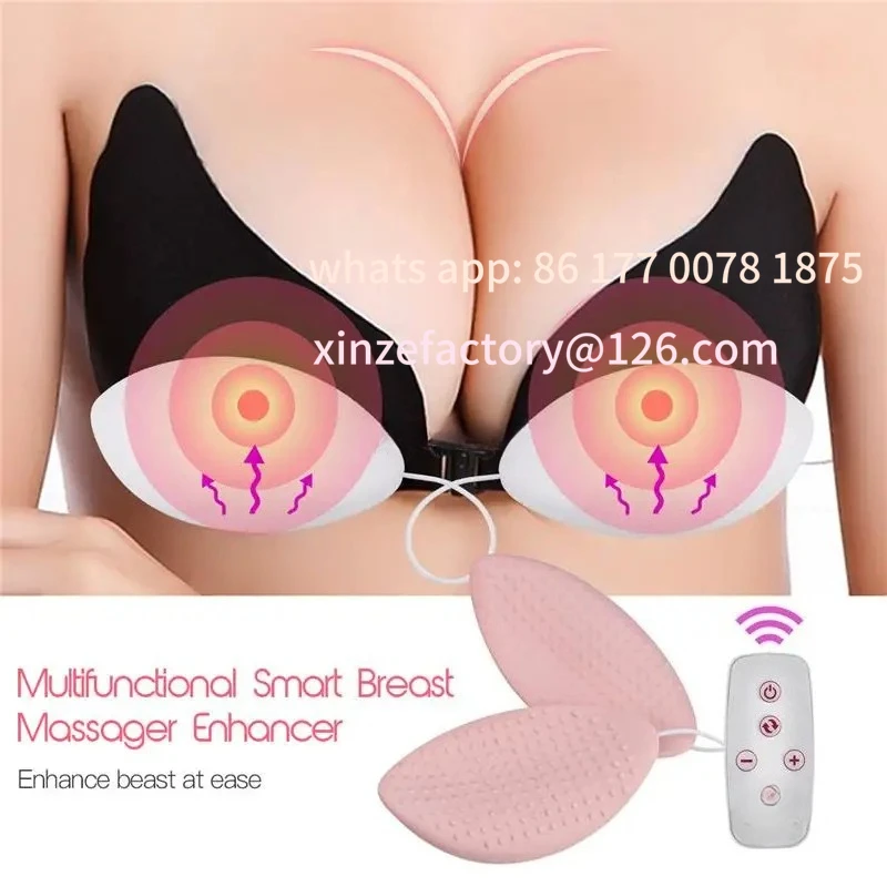 Customizable Wireless Smart Beast Massager Breast enlargement Health care beauty Vibration enhancer Grow Bigger Knead Press H