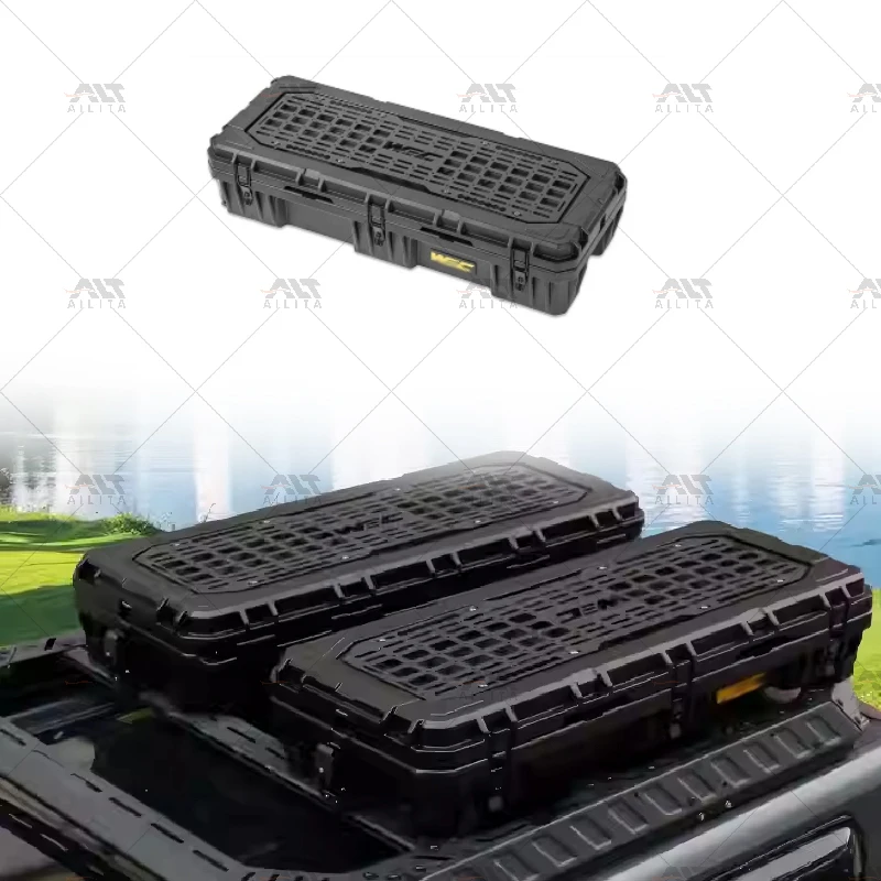 Multifunctional Lightweight 70L/95L Abs Equipment Cargo Box Off-Road Roof Storage Box for H9 2025 Accessories