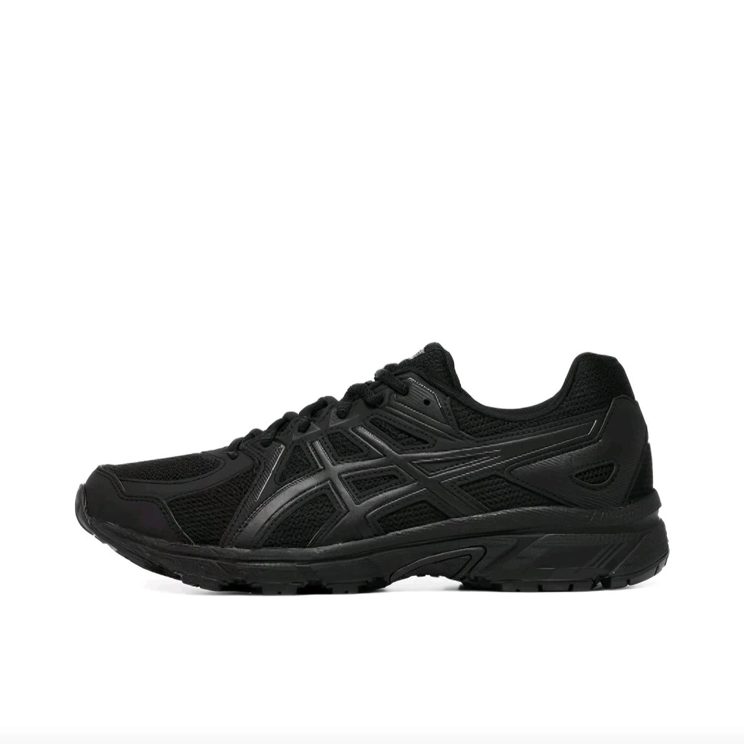 

Asics Jog 100 T Men's Running Shoes, Shock-absorbing, Mesh Breathable, Outdoor Sneakers, Black