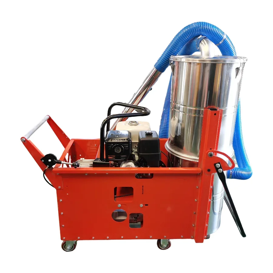 Mobile road vacuum cleaner welding slag and gravel particle collection machine industrial workshop dust collector