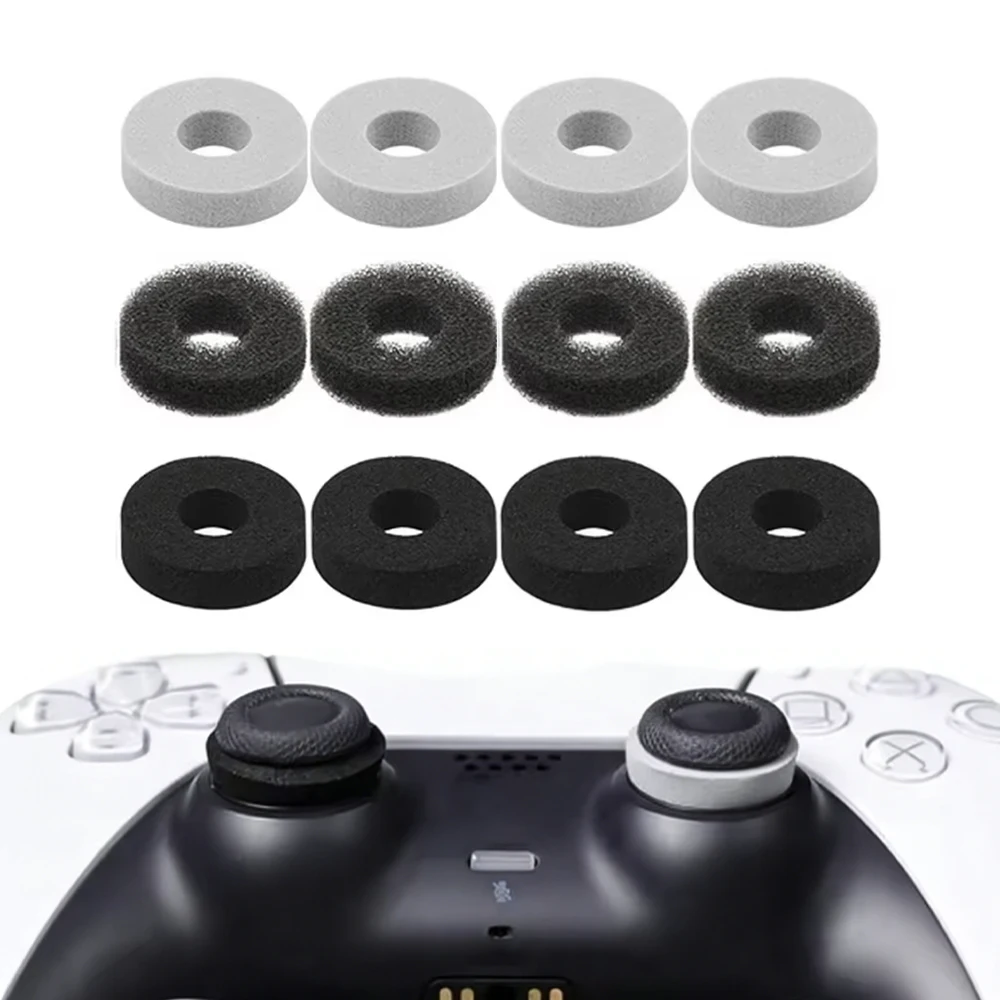 12PCS Soft Sponge Protector Rings For Switch Game Controller Joystick Gamepad Precision Target Rings Gaming Accessories