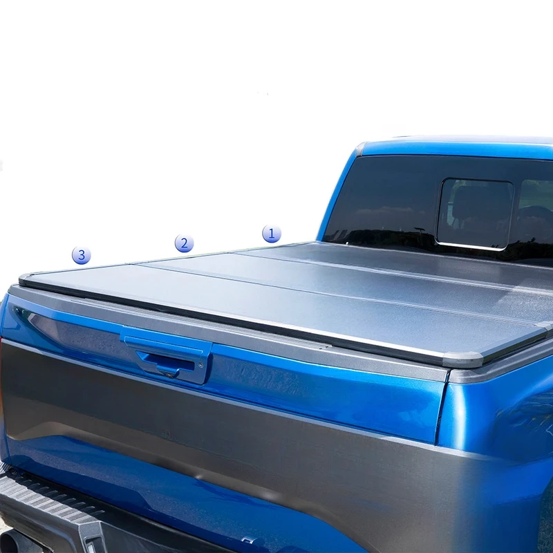 

Водонепроницаемый трехсекционный чехол-тент для кузова пикапа на заказ от производителя