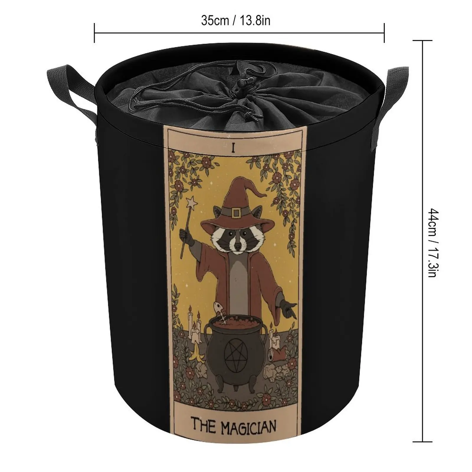 Storage Box The Magician Raccoons Tarot for Sale Organizer Division Premium Laundry Basket Super Soft Convenient Stored Toys Bat