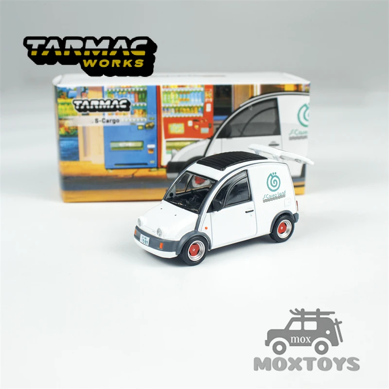 

Модель автомобиля Tarmac Works 1:64 S-Cargo White, литая под давлением