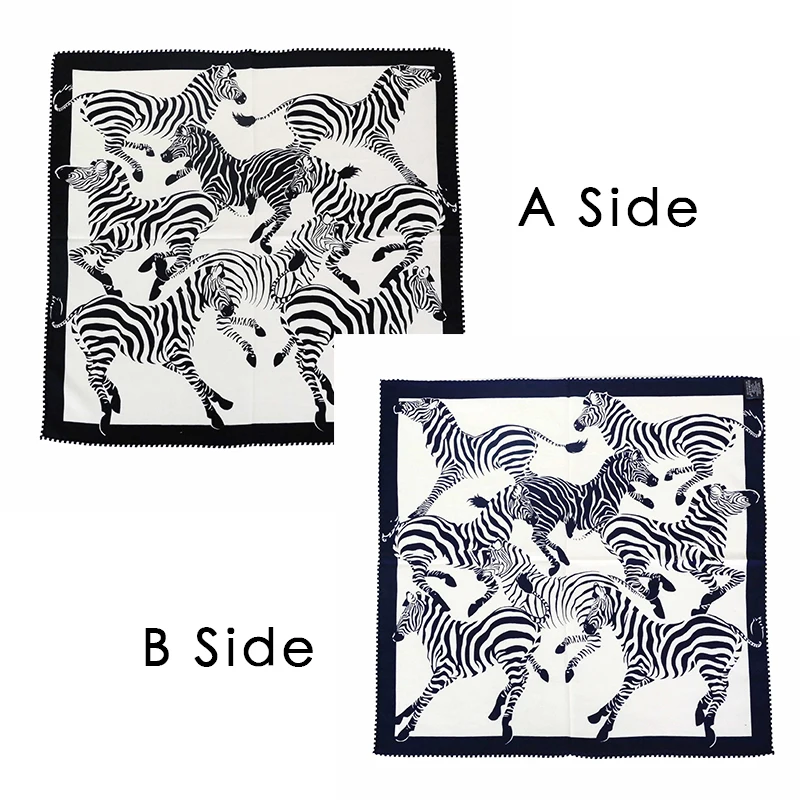 

Двусторонний шарф 65 см, женские квадратные банданы, роскошные дизайнерские волосы, сумка для одежды, аксессуары, роликовые края, рождественский подарок для мамы