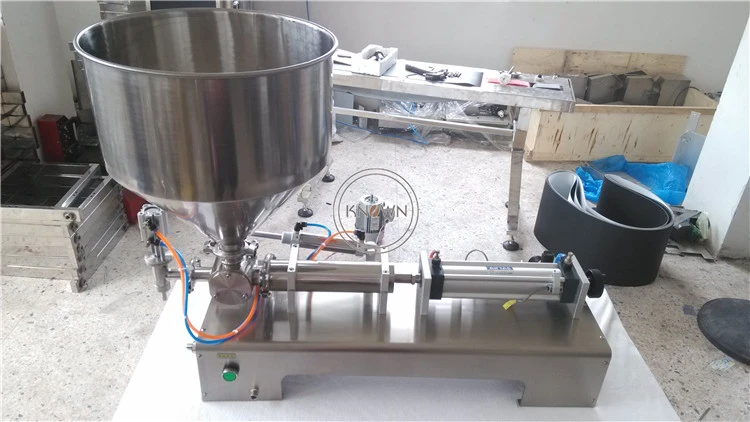 เครื่องบรรจุวางความหนืดสูง เครื่องบรรจุวางและของเหลว เครื่องบรรจุวางนิวเมติกแนวตั้ง