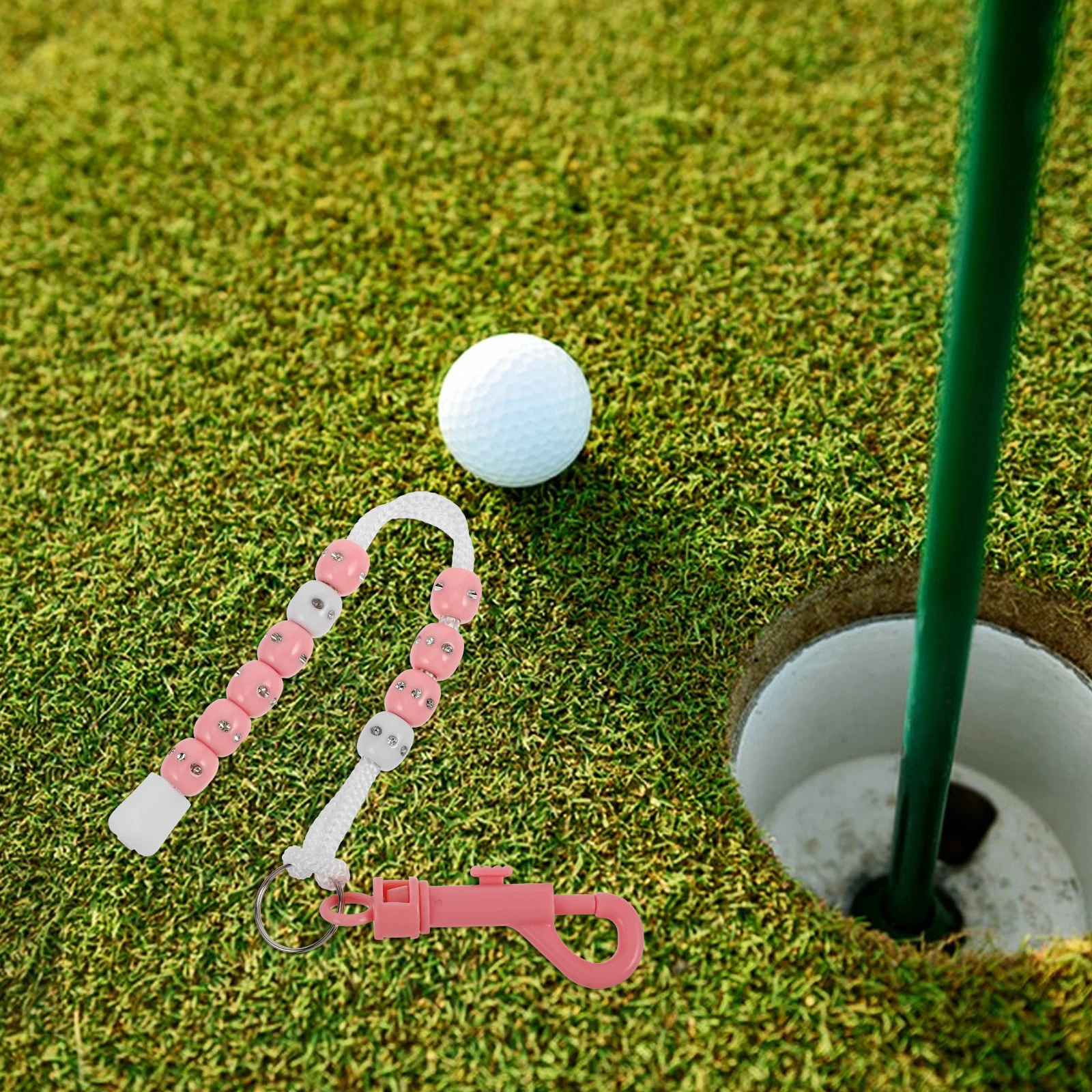 أداة تدريب النتائج على سلسلة الخرز لضربات الجولف، تصميم محمول دقيق للممارسة اليومية ولعب البطولة