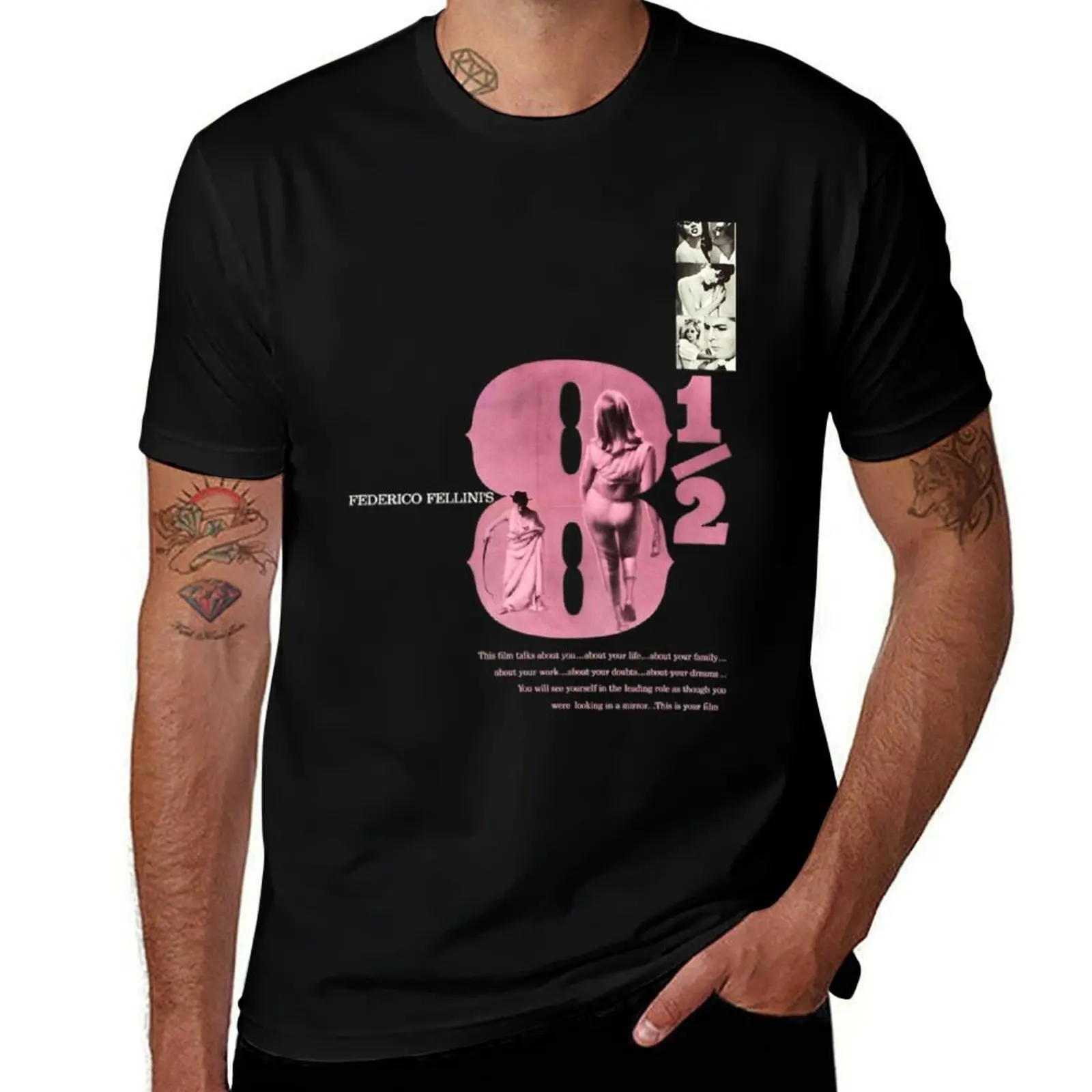 Gifts Idea federico fellini Great Gift T-Shirt man t shirt cotton high quality T-Shirt