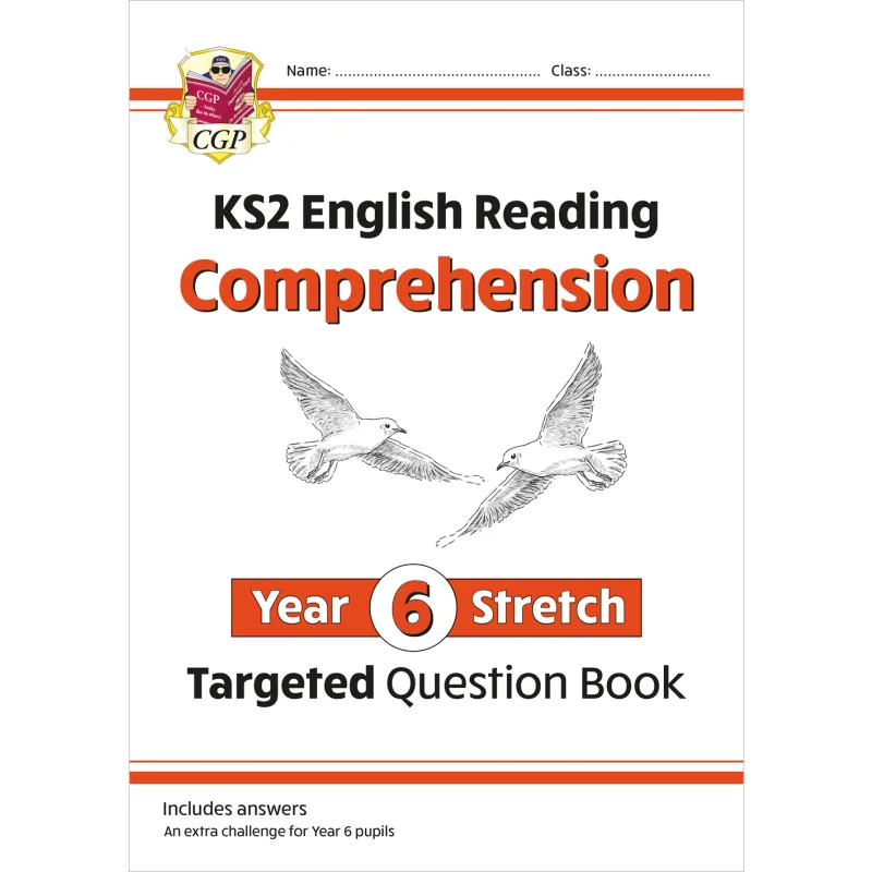New KS2 English Targeted Question Book Challenging Reading Comprehension  Year 6 Stretch With Answer CGP TEAM 9781782947899