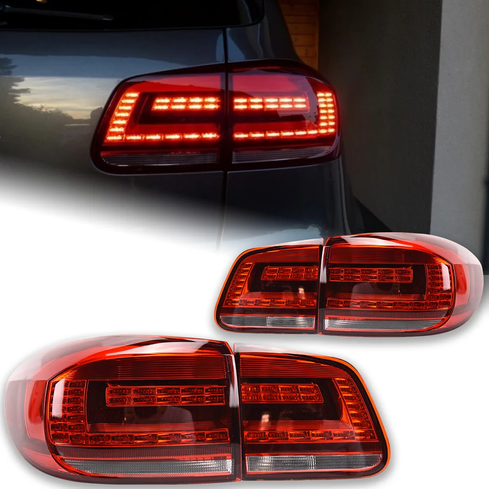 Car Lights for VW Tiguan Led Tail Lamp 2013-2016 OEM Replacement Tail Light Halogen Signal Rear Automotive Accessories