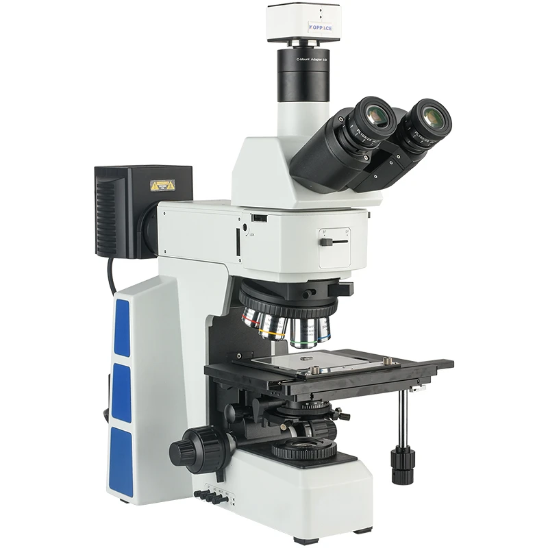 153X-1530X light and dark field metallurgical microscope 6.3 million pixels, support photographing, measurement