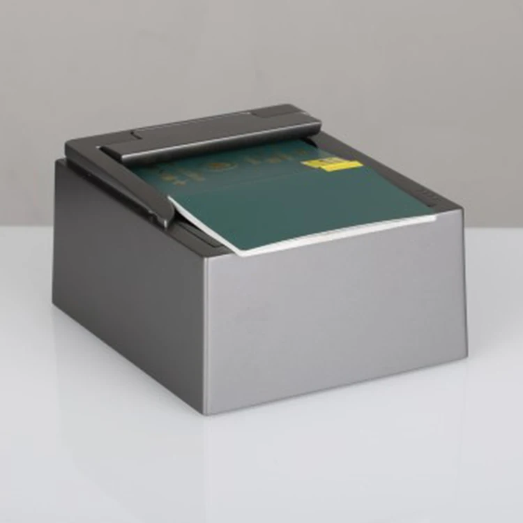 Multifunctional ID Card and Passport Scanner OCR NFC Visa Driver License MRZ Reader with Verification System for Airport Hotel
