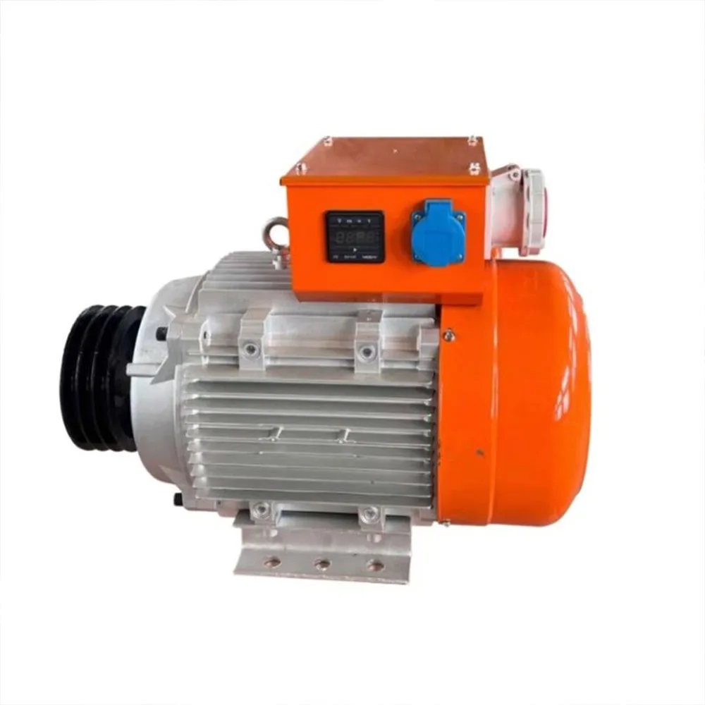 Premium Efficient Electric Motor EDF-40 40KW 380V Permanent Magnet Rare Earth Brushless Cast Aluminum IP54 100% Copper Winding