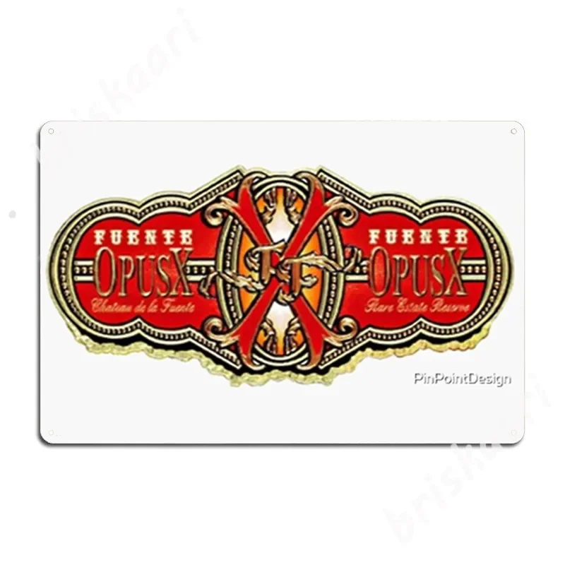 Opusx Cigars Metal Signs Wall pub Living Room Decoration Wall Decor Tin sign Posters