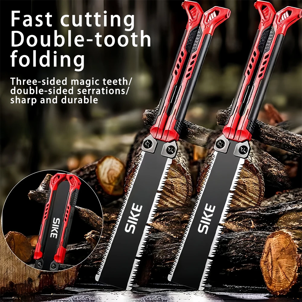 

Столярная складная пила, ножовка, многофункциональная режущая древесина, острая, для кемпинга, сада, дерева, брелок, ручной инструмент