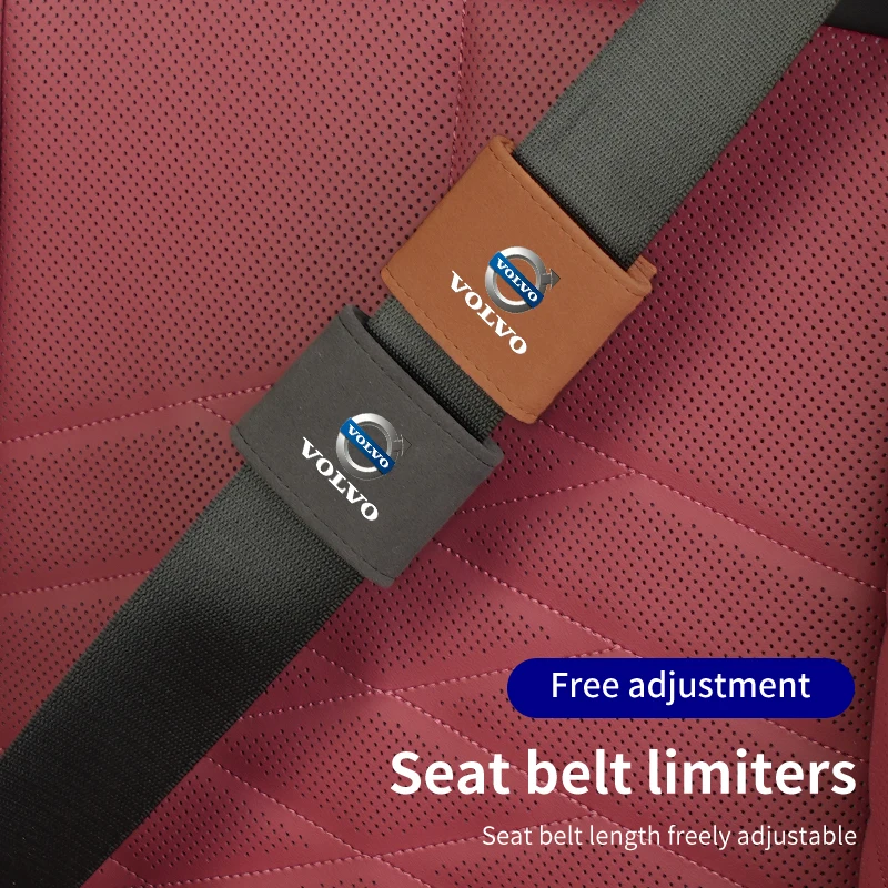 Car Seat Belt Limiter Auto Interior Decoration For Volvo XC90 XC60 C30 T6 S60 C70 XC40 V40 XC70 V70 V60 V50 S80 S40 AWD V90 S90