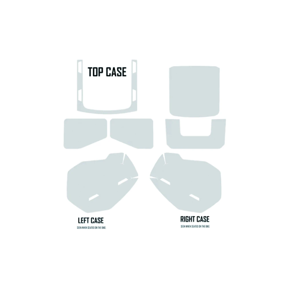 2024-2026 Fits R1300GS Panniers TPU PPF For R1300 GS Aluminum Suitcase OEM Case Parts Trunk TPU Anti-scratch Protective Film