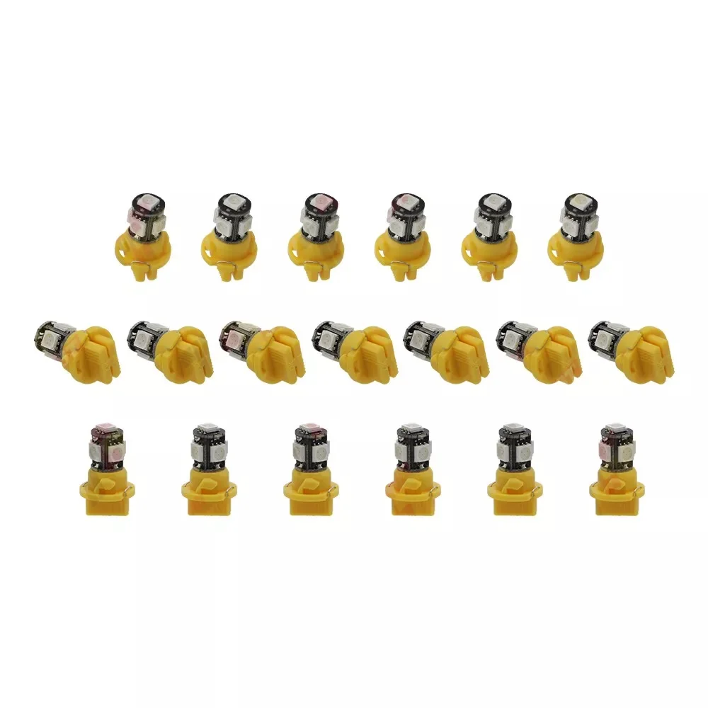 19PCS LEDs Upgrade Bulb Kit for Corvette C4 Digital Cluster Gauge 90-96