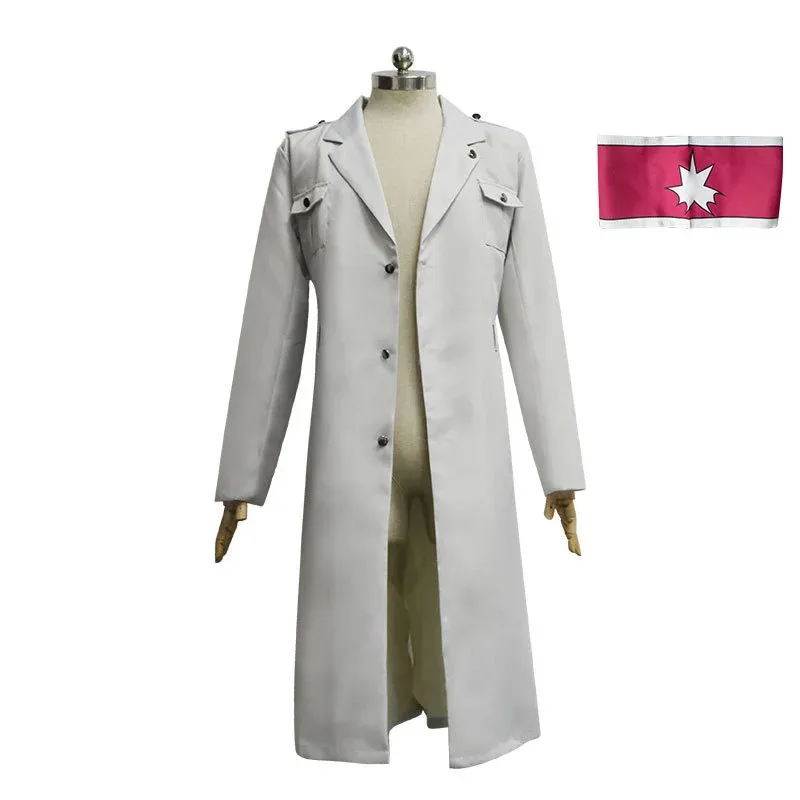 أنيمي هجوم على تيتان الموسم 4 هجوم العمالقة تأثيري حلي مارلي الزي العسكري رينر براون تأثيري سترة قميص السراويل مجموعة