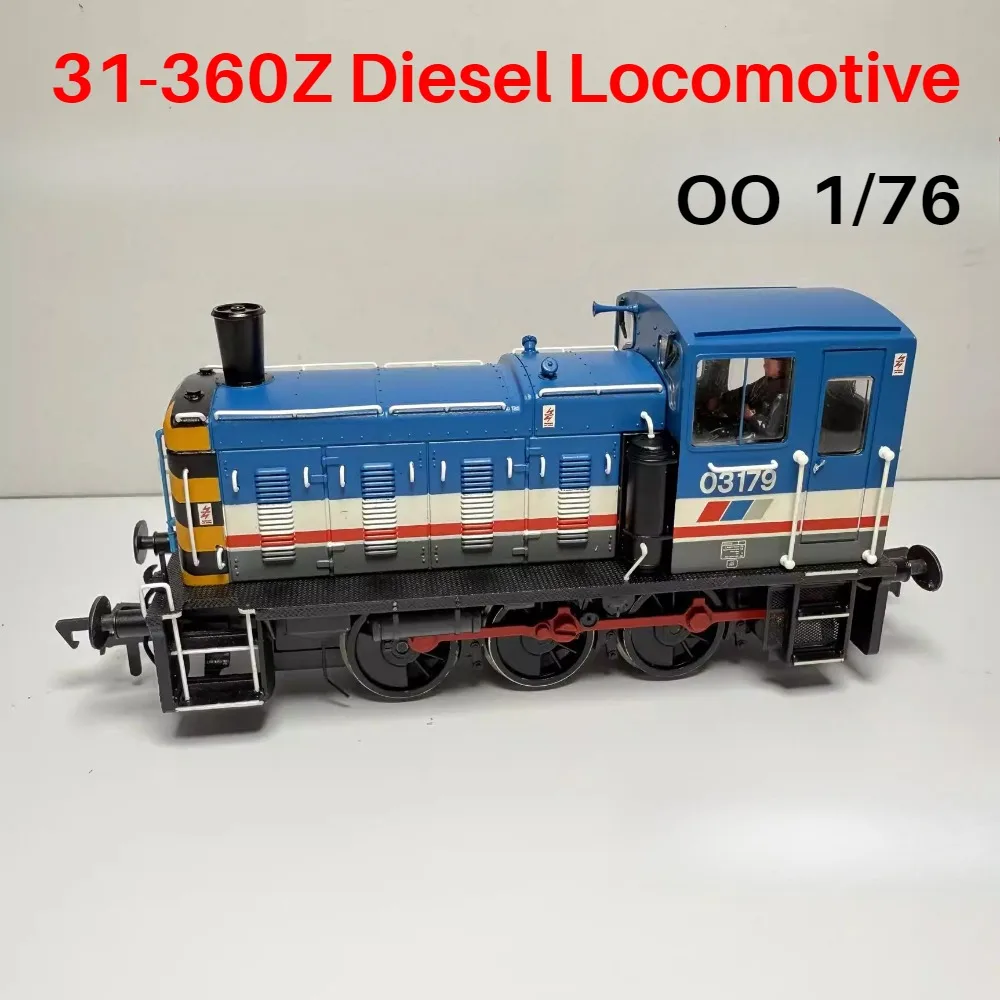 

Модель поезда OO в масштабе 1/76, 31-360Z CLASS 03, дизельный локомотив 03179, шунтирующий двигатель, синий с двигателем, игрушка для мальчиков в подарок