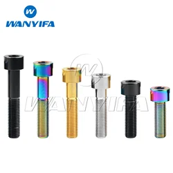Wanyifa High-Strength Alloy Bolt M10x20/25/30/35/40/45/50/55/60/70mm 1.25/1.5 Pitch Square Head Hexagon Socket  for Motorcycle