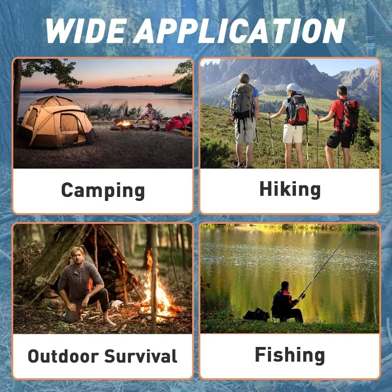 Perimeter Alarm Trip Wire Camping Perimeter Alarm Trip Security Alert for Camping Hiking Outdoor Survival Early Warning Hunting - view 6