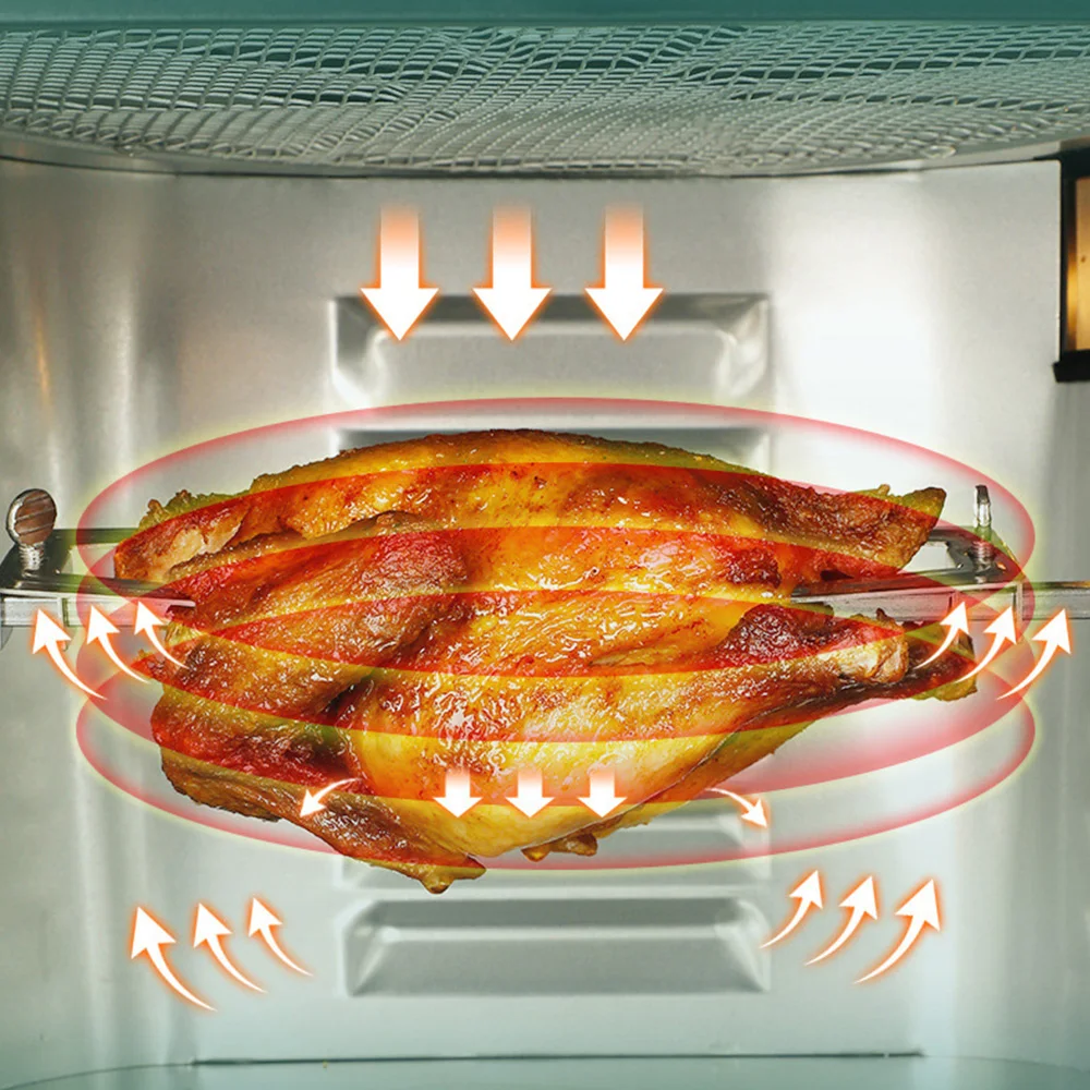 12L فرن كهربائي مقلاة هوائية منزلية ذكية Forno Eletrico شاشة تعمل باللمس فرن البيتزا Freidora