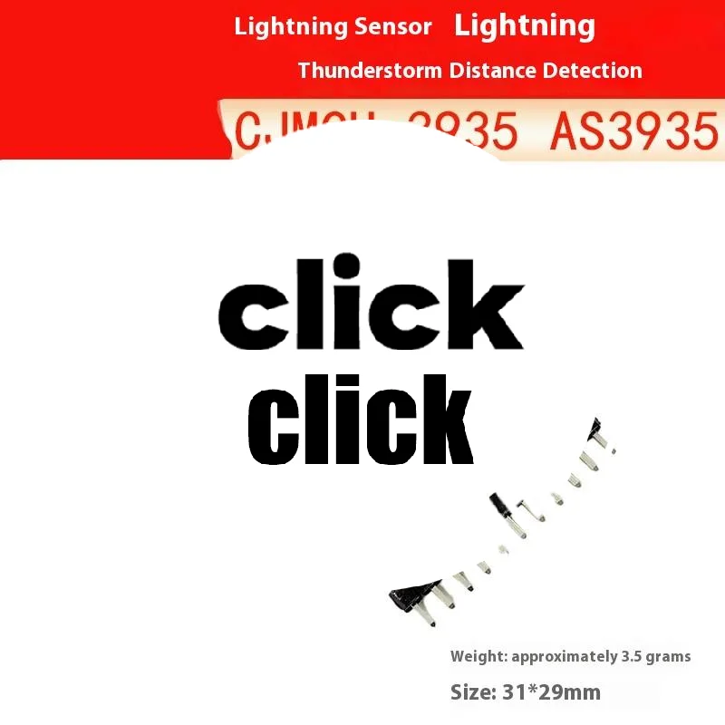 

CJMCU-3935 AS3935 Датчик молнии для обнаружения молний, измерение расстояния штормы, электронный компонент