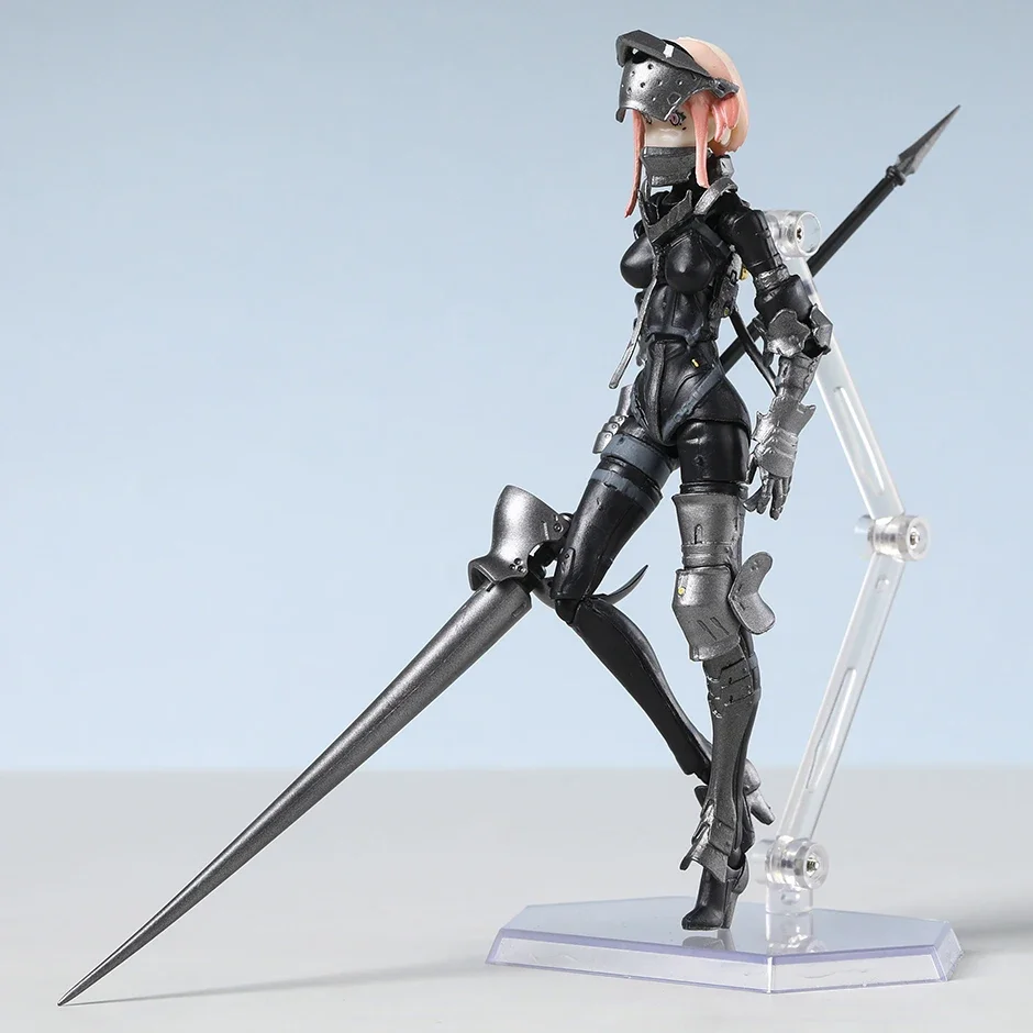 Figma 491 Lanze Reiter Falslander Action PVC نموذج لجسم مجموعة لعبة هدية