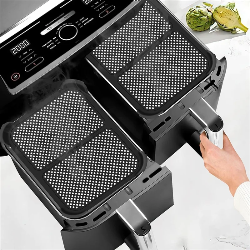 Protetor contra respingos de silicone A74G para Ninja Foodi Max Dual Zone AF400EU AF451EU Acessórios para fritadeira de ar