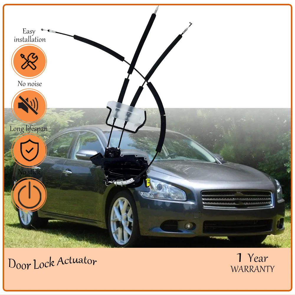 

Front Left Driver Side Door Lock Actuator Assembly Car Locks Compatible with 2009-2014 Nissan Maxima OE 80501-9N00A 100DLA2050S