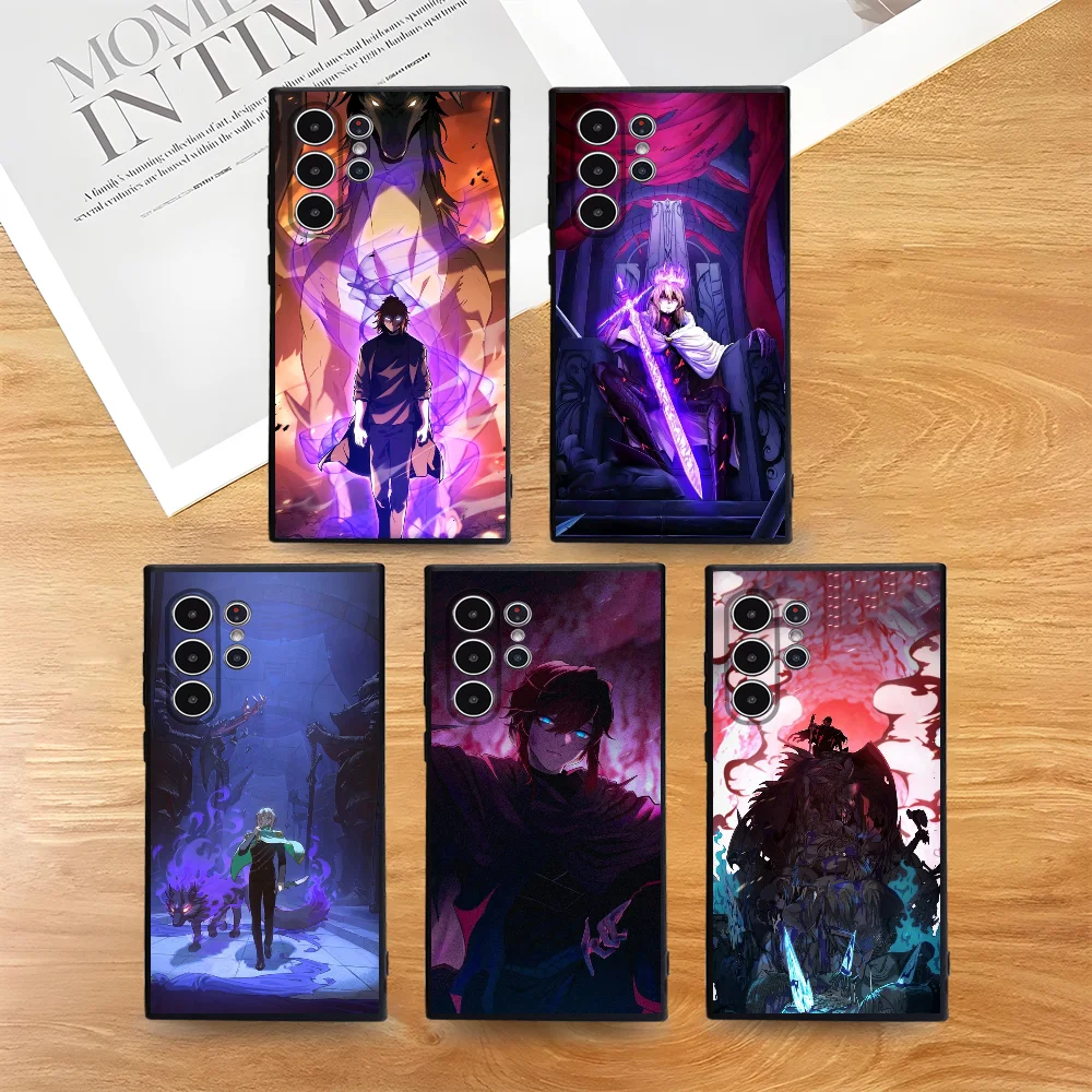 

The B-Beginning After End Phone Case For Samsung Galaxy S25 S24 S22 S23 Ultra S21 S20 Plus 5G Frosted Non-Slip Full Cover Case