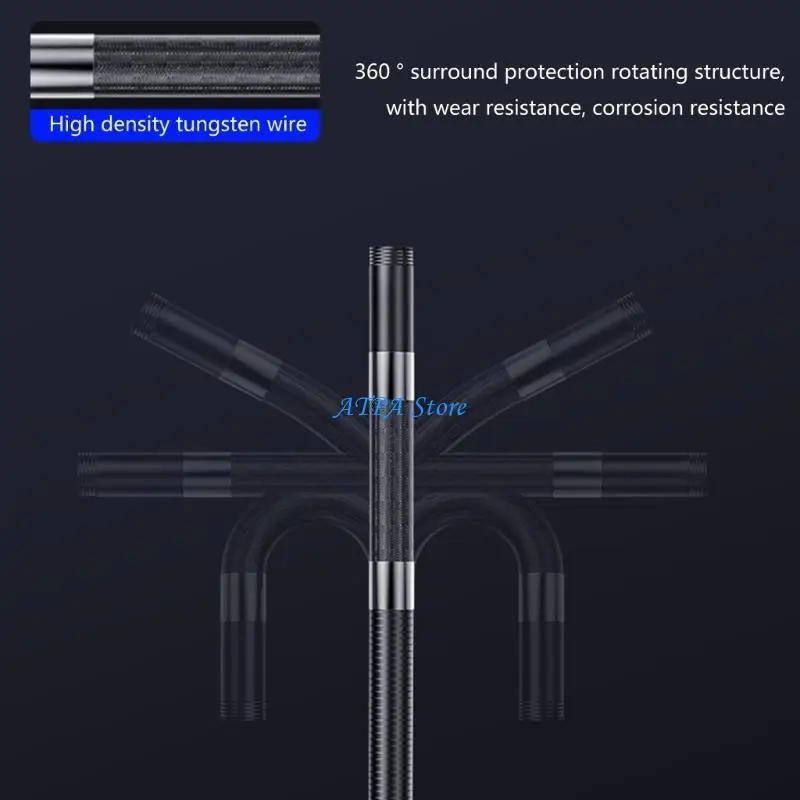 

U13C Flexible Handheld Borescope Endoscope Camera with Large Screen Display for Detailed Inspection in Low Light Environment