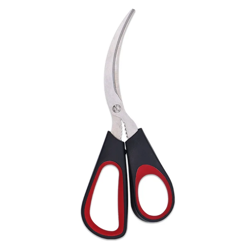 Elbow Seafood Processing Household Vegetables Dissect Fish Shrimp Shears Stainless Steel Sharp Blade Kitchen Scissors Household