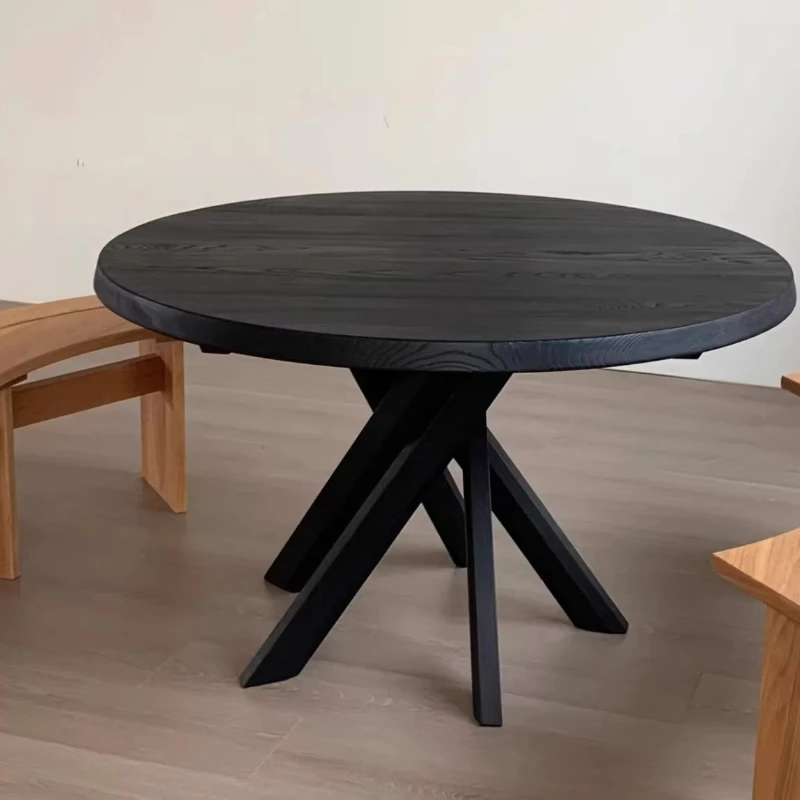 

Living Room Round Dining Table Modern Conference Kitchen Dining Table Designer Space Saving Mesas De Comedor Home Furniture