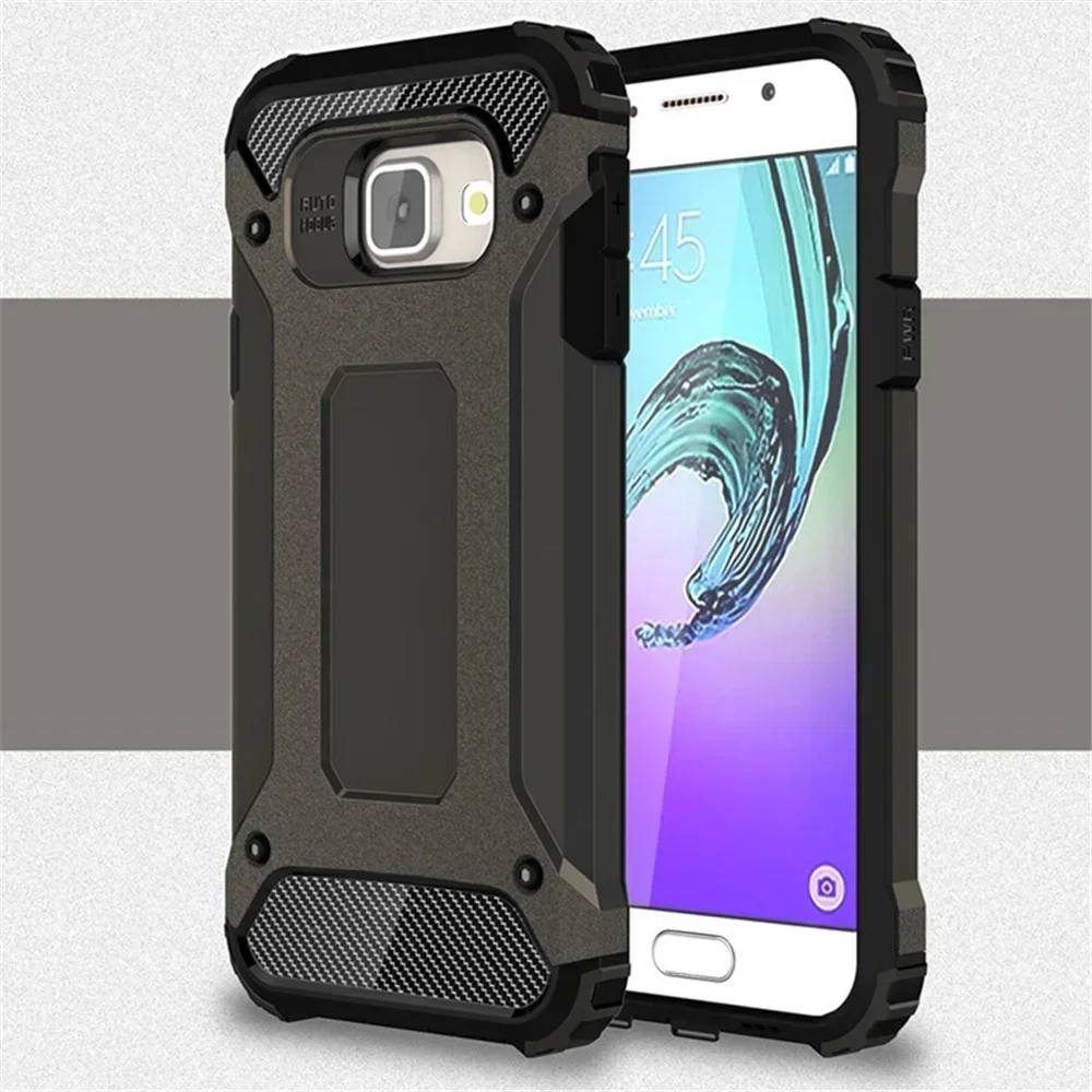 A3 2016 Rugged Layer Armor Case For Samsung Galaxy A3 A5 A7 2016 2017 For Samsung A310 A320 A510 A520 A710 A720 Heavy Duty Cover