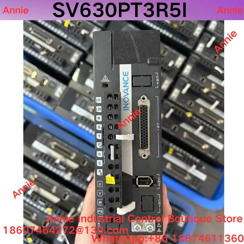 Second-hand test OK  SV630PT3R5I Servo Drive (850W, Pulsed Type, Three-Phase 380V)