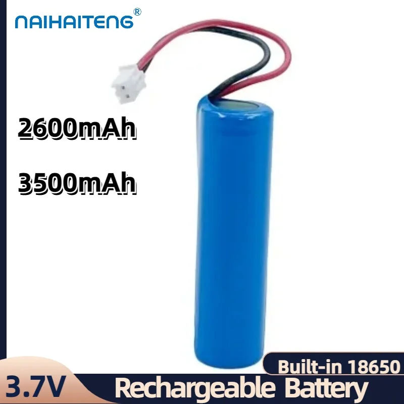 3.7V 2600mAh 3500mAh18650 1S1P Rechargeable Li-ion Battery Pack For Table Lamps Flashlights Miner\'s Lamps Remote Controlled Toys