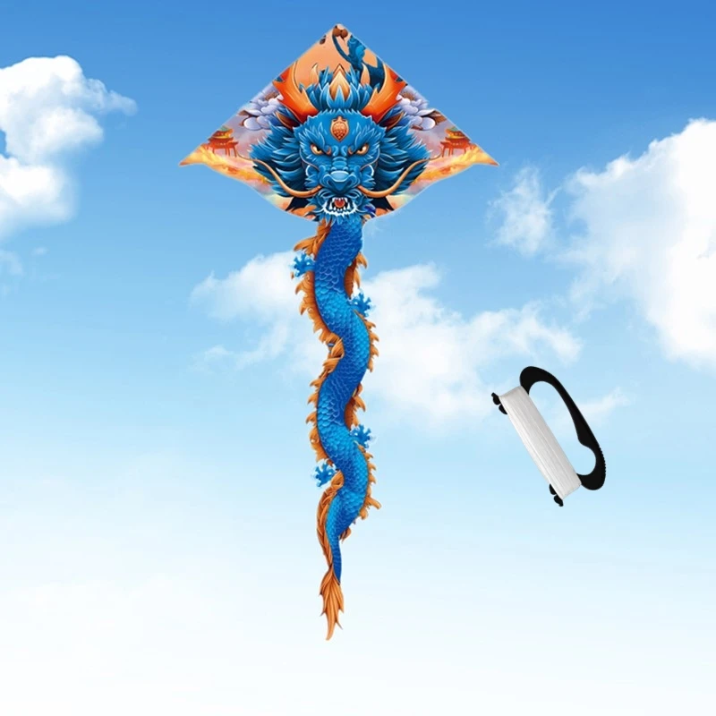 free shipping Dragon Kite  nyion fabic kites factory professional kite outside toys outdoor games wind kites for giants koi kite